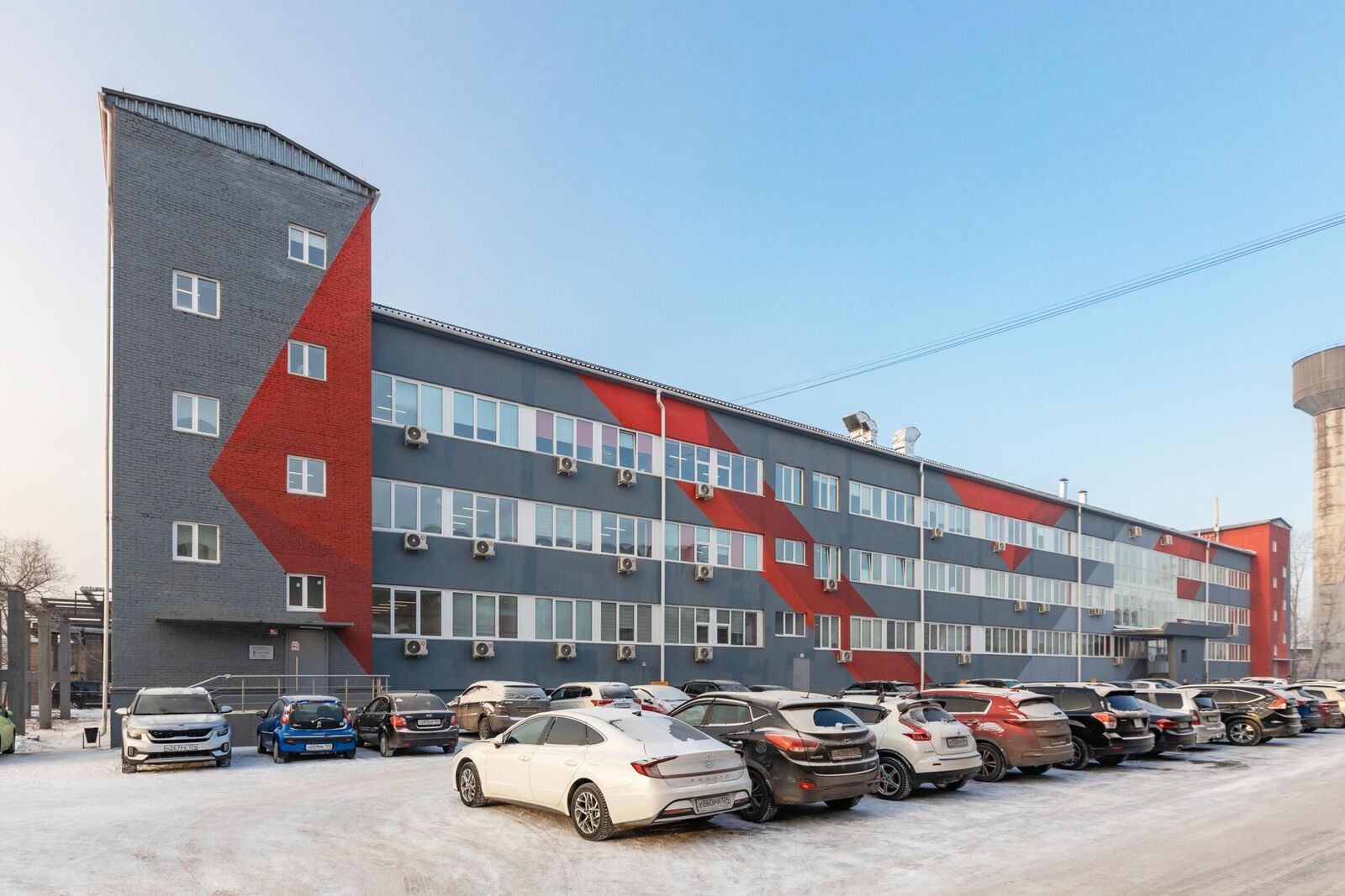 Территория индустриального парка «Красный Яр» — аэросъёмка